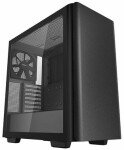 DEEPCOOL CK500 čierna / E-ATX / 2xUSB 3.0 + 1xUSB-C / 2x140 mm / bez zdroja / priehľadná bočnica (R-CK500-BKNNE2-G-1)