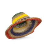 Art Of Polo Hat Cz22208-2 Dark Beige/Multicolour UNI