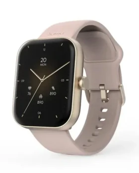HAMA Fit Watch 5000 ružová / múdre športové hodinky / 1.65 "LCD / vodeodolné / IP68 / BT 5.3 (178615)