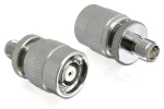 DeLock adaptér RP-SMA(M) na RP-TNC(F) / Adaptér / kov / strieborná (88411)