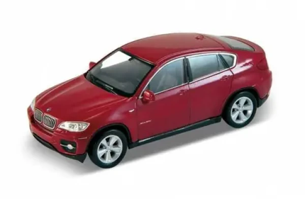 Welly - BMW X6 1:34 červená