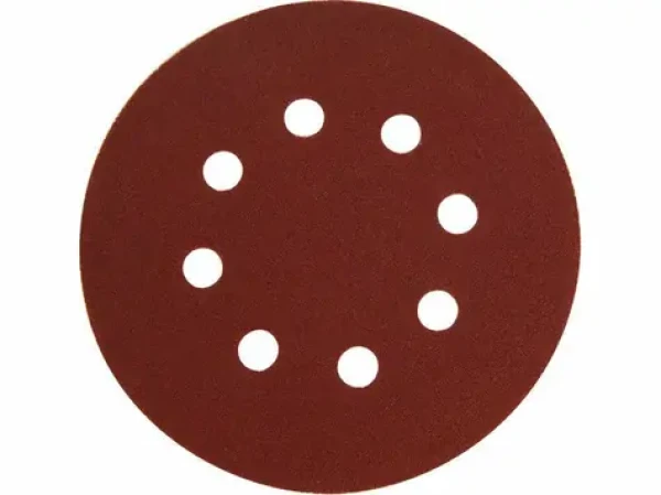 Extol- Premium Papier brúsny výsek 125 mm | P40 | 8 otvorov | suchý zips | 10ks (EX8803561)