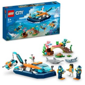 LEGO® City 60377 Prieskumná ponorka potápačov