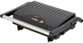 Lund Gril na panini 750 W čierny / Kontaktný gril / Nepriľnavý povrch / Grilovacia doska 230 x 145 mm