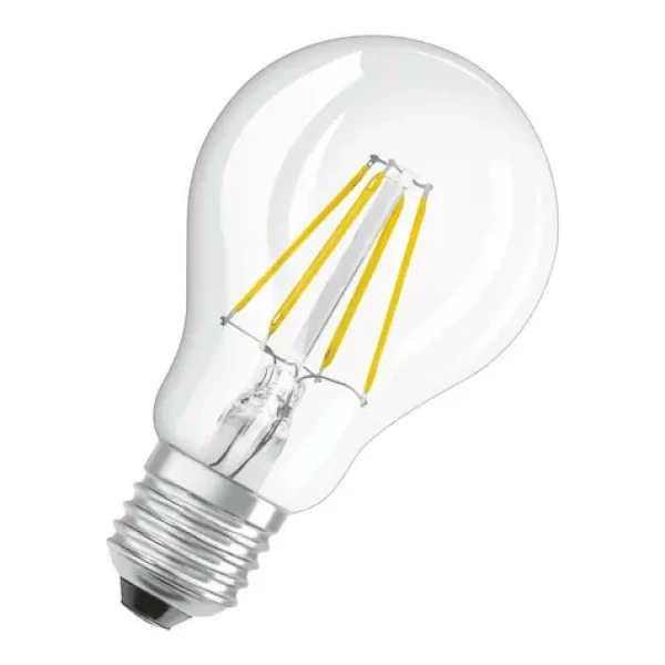 OSRAM LED žiarovka 4W E27 / 470 lm / 2700k / 10000h / 230V / noDIM / E / číre (355700)
