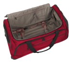 Cestovná taška na kolieskach Travelite Crosslite 5.0 Wheeled Duffle M Red