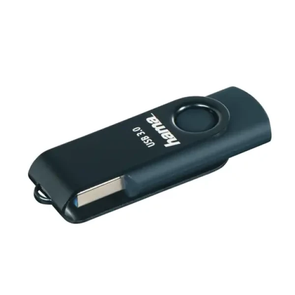 HAMA USB 3.0 Flash Drive Rotate petrolejová modrá / 256 GB / 70 MB/s (182466)