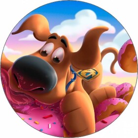 Jedlý papier Scooby a donut 19,5 cm - Pictu Hap - Pictu Hap