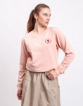 Fjällräven 1960 Logo Badge Sweater W 302 Chalk Rose M