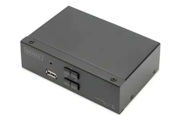 Digitus DS-12851 / KVM switch / 2x DisplayPort / 4K 60Hz / USB 2.0 (DS-12851)