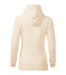 Mikina s kapucňou almond XL