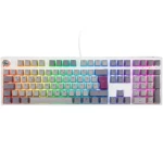 Ducky One 3 Cherry MX-Silent-Red šedá / herná klávesnica / podsvietená / mechanická / drôtová USB-C / DE (DKON2108ST-SDEPDMIWHHC2)
