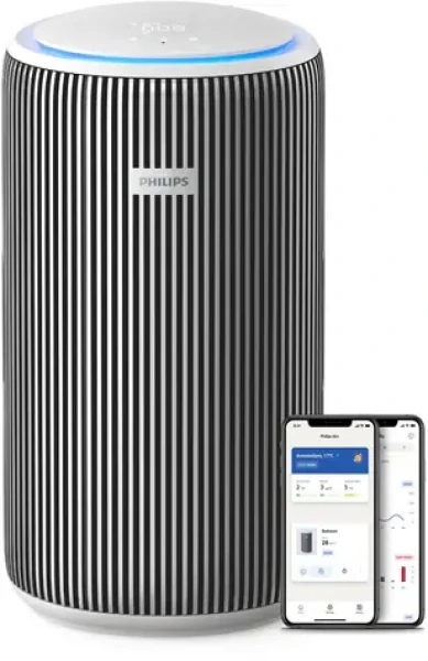 Philips AC3220/10 biela/strieborná / Čistička vzduchu / Wi-Fi / diaľkové ovládanie / 47,5 dB (AC3220/10)