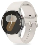 Tech-Protect Silicone béžová / Remienok / pre Samsung Galaxy Watch 4/5/5 Pro/6/7/FE / Silikónový