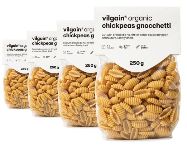 Vilgain Strukovinové cestoviny BIO – 4× cícerové gnochetti 250 g