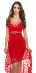 Red-Carpet-Look!Sexy Koucla dress with Rhinestones red S