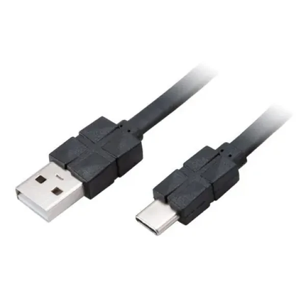 Akasa USB-C 2.0 (M) - USB-A 2.0 (M) 30 cm čierna / 480MBps (AK-CBUB43-03BK)