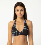 Aloha From Deer Nocturnal Glow Bikiny výstrihom BTH AFD814 Black