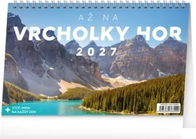 NOTIQUE Až na vrcholky hôr 2027 / Stolný kalendár / 23,1 x 14,5 cm