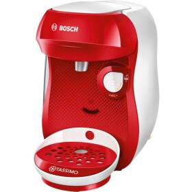 Bosch Haushalt Happy TAS1006 kapsulový kávovar červená, biela; TAS1006