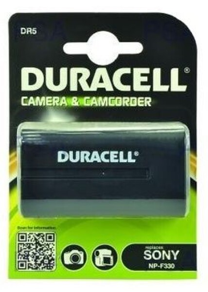 DURACELL Batéria - DR5 pre Sony NP-530 / čierna / 2200 mAh / 7.2V (DR5)