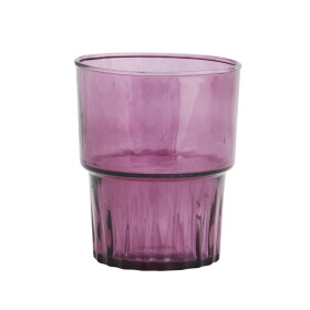 MADAM STOLTZ Pohár na vodu Colors 200 ml Fialová