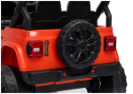 Mamido Elektrické autíčko Jeep Rubicon 24 V 2x200 W oranžové