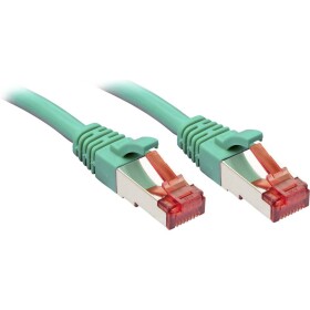LINDY 47753 RJ45 sieťové káble, prepojovacie káble CAT 6 S/FTP 10.00 m zelená s ochranou 1 ks; 47753