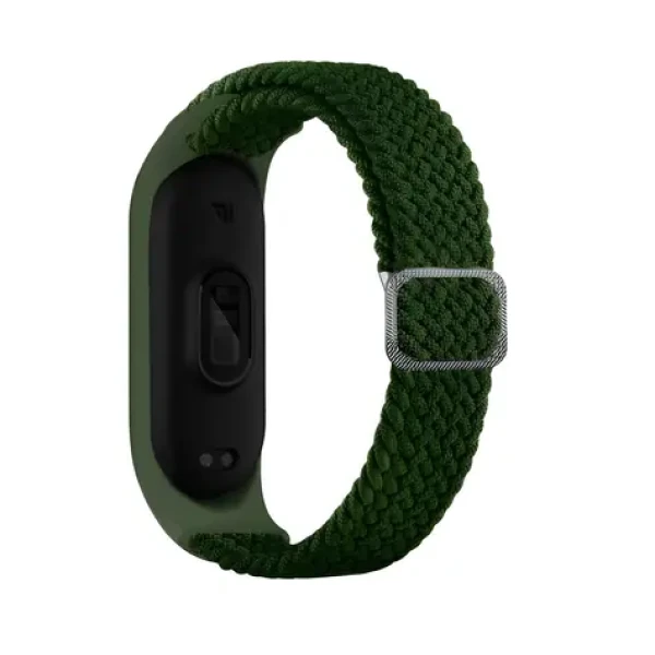 Beline Textilný opasok zelený / Remienok / XIAOMI Mi Band 3 / Mi Band 4