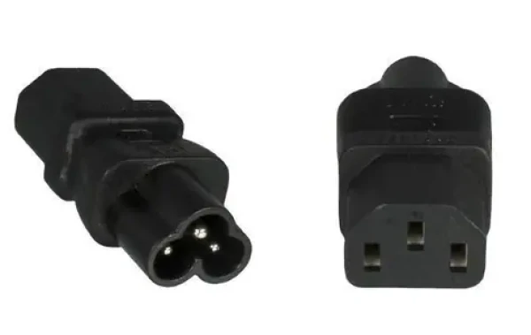 MicroConnect Power Adapter C6 - C13 čierna (PE613AD)