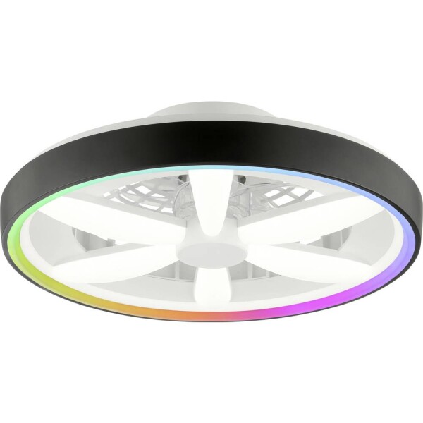 Brilliant G80935/06 Gaiano dekoračné osvetlenie LED En.trieda 2021: E (A - G) 48 W čierna; G80935/06