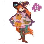 DJECO Obrie puzzle Čarodejnica Lily