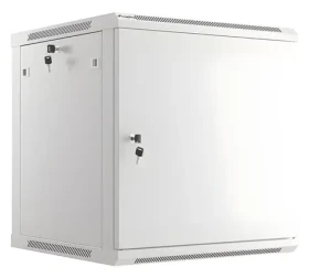 Lanberg WF01-6612-00S sivá / Nástenný rozvádzač / 19" / 12U / 600×600 mm (WF01-6612-00S)