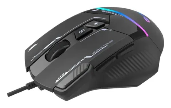 C-tech Zyra GM-16 / Herná myš / optická / 7200 DPI / 8 tlačidiel / RGB / USB (GM-16)