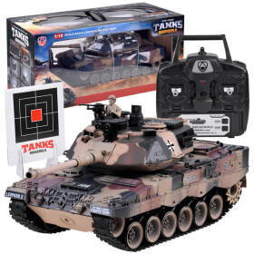 Mamido Veľký diaľkovo ovládaný tank LEOPARD RC0106