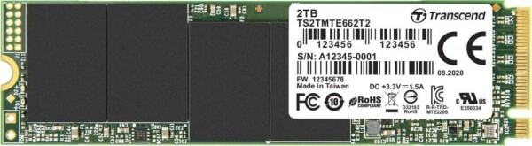 Transcend MTE662T2 2TB M.2 2280 PCI-E x4 Gen3 NVMe (TS2TMTE662T2)