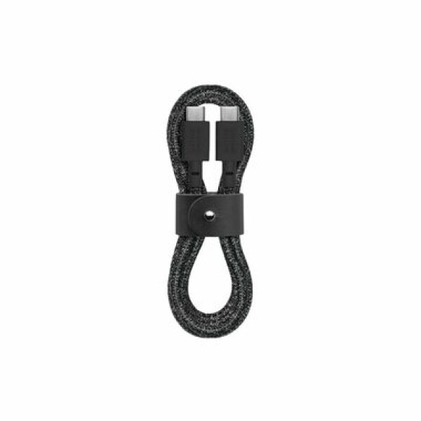 Native Union Belt Cable USB-C 1.2m čierna (BELT-C-CS-BLK-2-NP)