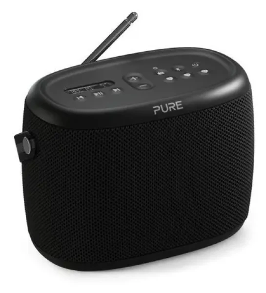 Pure Woodland čierna / Bluetooth reproduktor / DAB+ / FM / 10W / IP67 (253344)