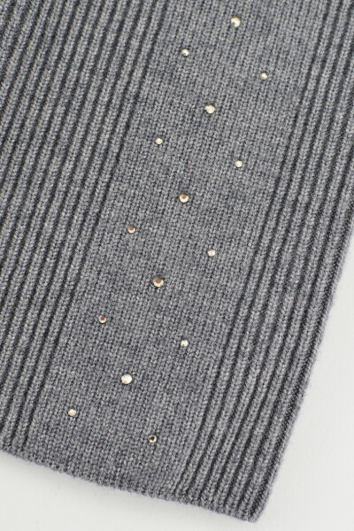 DÁMSKY KLOBÚK S MODALOVÝMI FLITRAMI CZ105 šedá 54-58