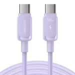Joyroom S-CC100A14 Nabíjací kábel USB-C(M) - USB-C(M) 100W 1.2m fialová (S-CC100A14 1.2m-Purp)