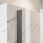 REA/S - Sprchová zástena Flexi Transparent / Titan 140 KPL-K99477