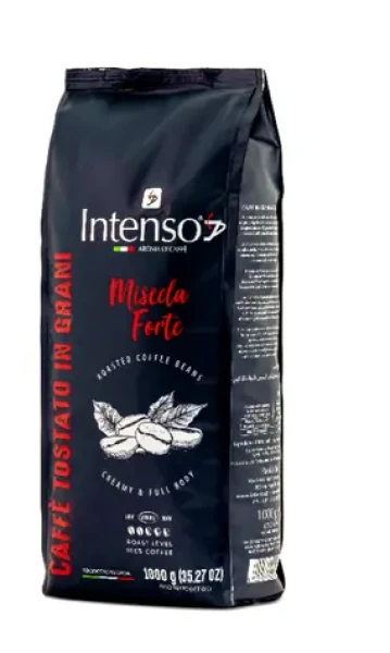INTENSO Forte 1 kg / Zrnková káva / zmes Arabica Robusta (8022180000122)