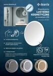 DEANTE - Easy - fix chróm - Kozmetické zrkadlo, magnetické - LED svetlo ADR_0821