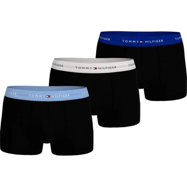 Pánske boxerky Tommy Hilfiger 3-pack Black Cotton Comfortable M