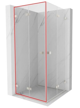 MEXEN - LUNAR dvere (Šx2) sklo 65x200 cm 6 mm, transparentné 836-065-000-00-00