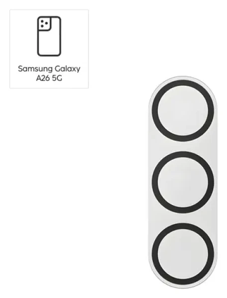 HAMA Cam Protect / Ochranné sklo fotoaparátu / Samsung Galaxy A26 5G / priehľadné