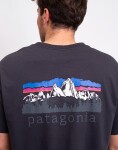 Patagonia M's Fitz Roy Foothills T-Shirt Ink Black L