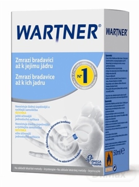 WARTNER Prípravok na odstraňovanie bradavíc 50 ml