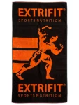 Extrifit Osuška čierna Extrifit 76 x 140 cm (07166)