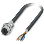 Flush-type connector SACCBP-FS-4CON-M16/1,0-PUR SCO 1419302 Phoenix Contact; 1419302